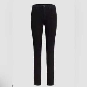 HUDSON JEANS - High Rise Skinny jeans - size 27 Black